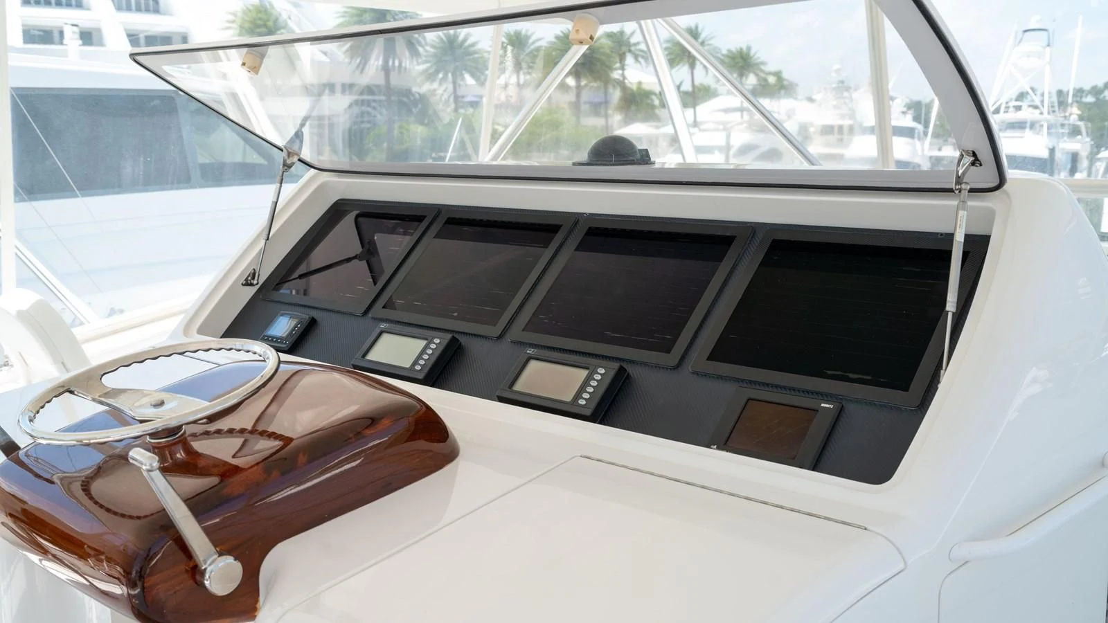 a close-up of a car aboard DONE DEAL Yacht for Sale