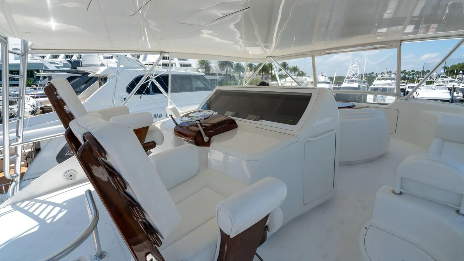 inside of a boat aboard DONE DEAL Yacht for Sale