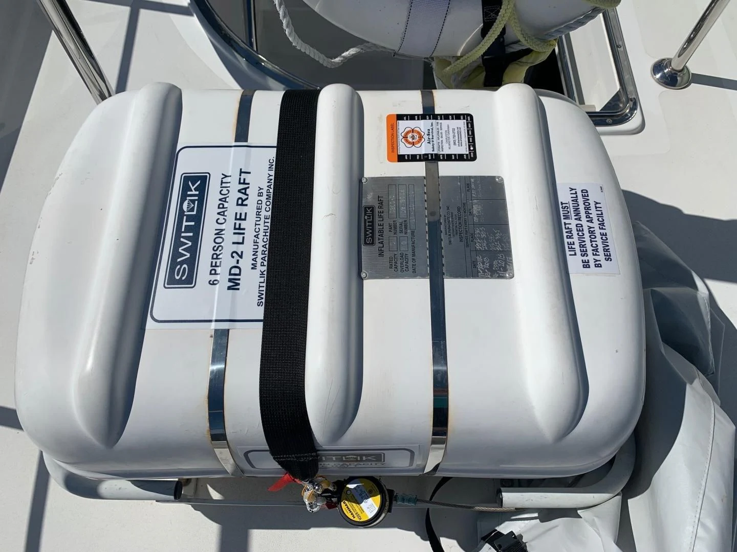 a close-up of a machine aboard LADY GIGI Yacht for Sale