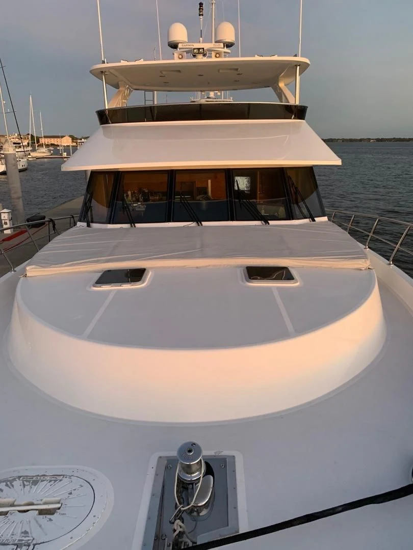 a boat on the water aboard LADY GIGI Yacht for Sale