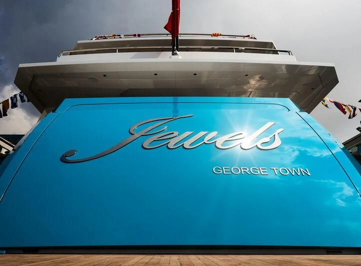 a close-up of a tank aboard JEWELS Yacht for Sale