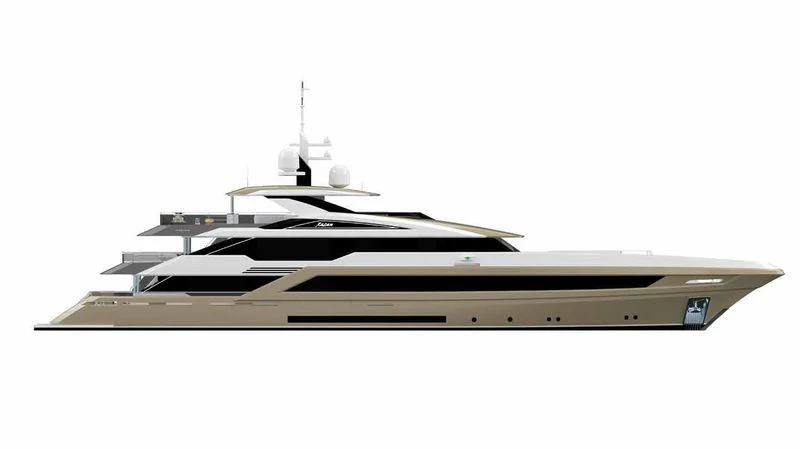 a close-up of a spaceship aboard JEWELS Yacht for Sale