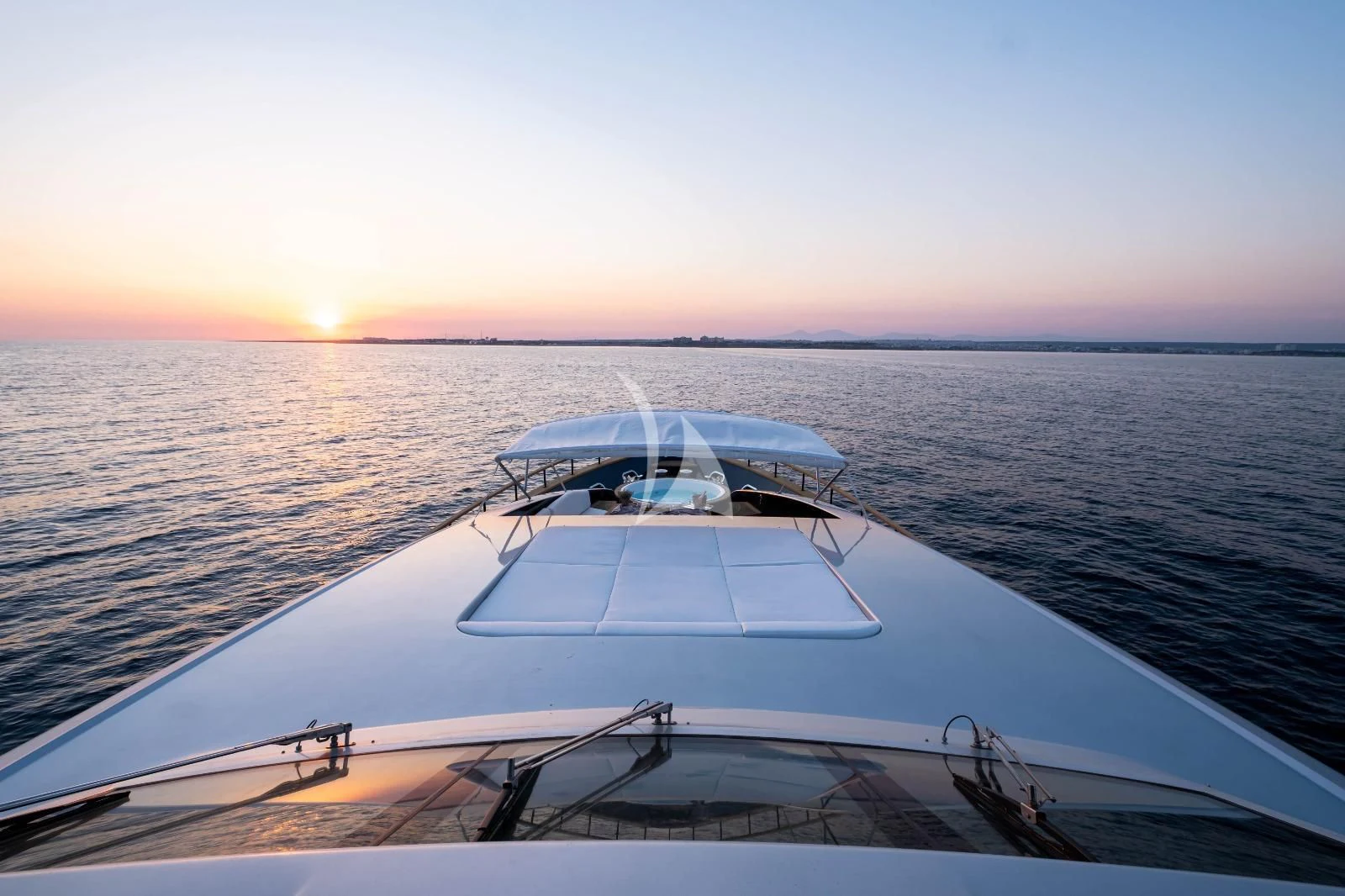 a boat on the water aboard HARUN Yacht for Charter