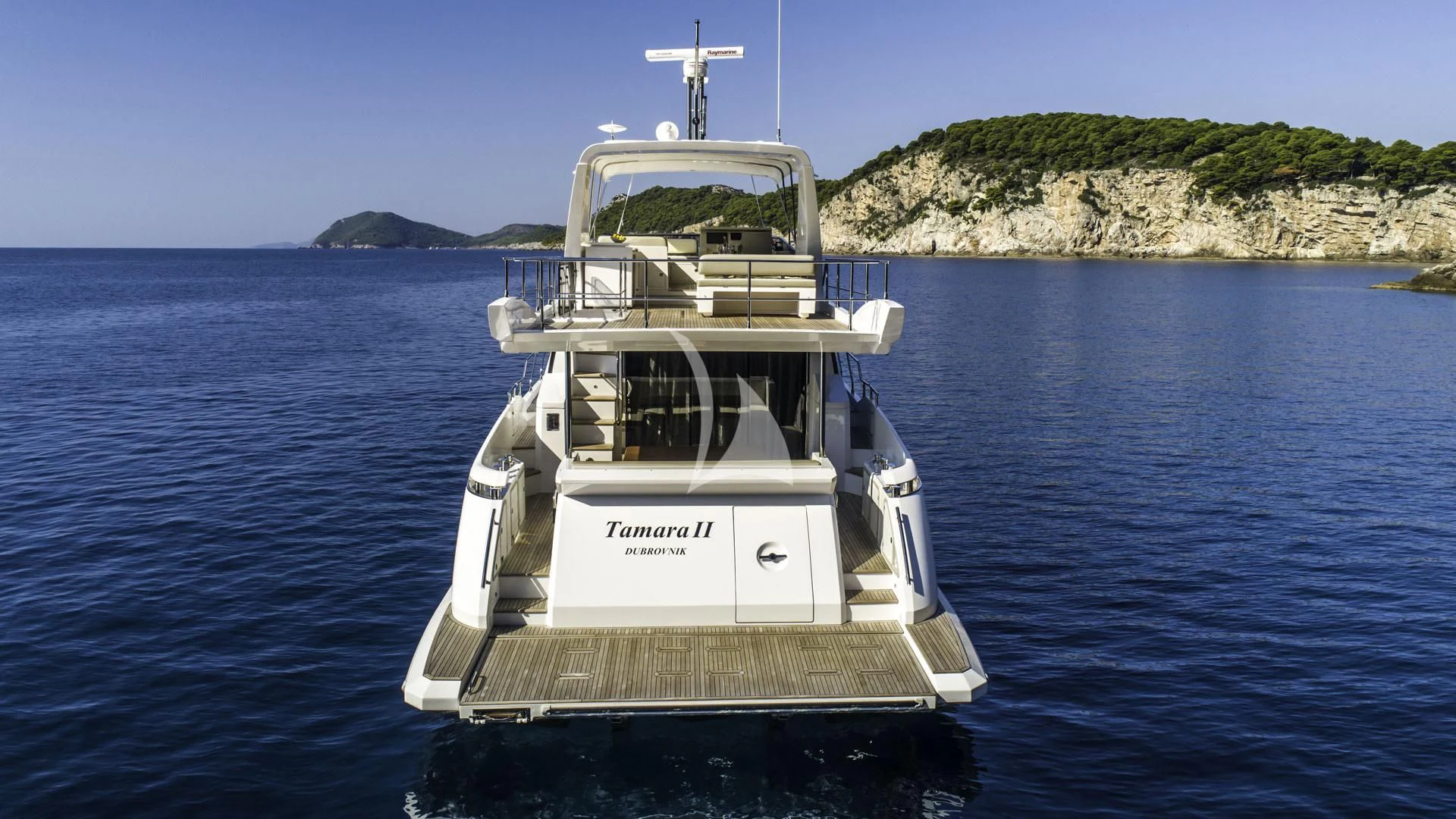 a boat in the water aboard TAMARA II Yacht for Sale