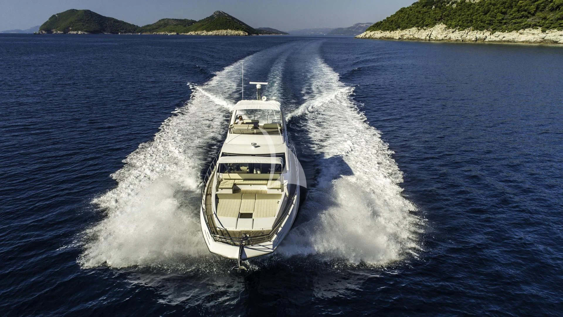 a boat on the water aboard TAMARA II Yacht for Sale