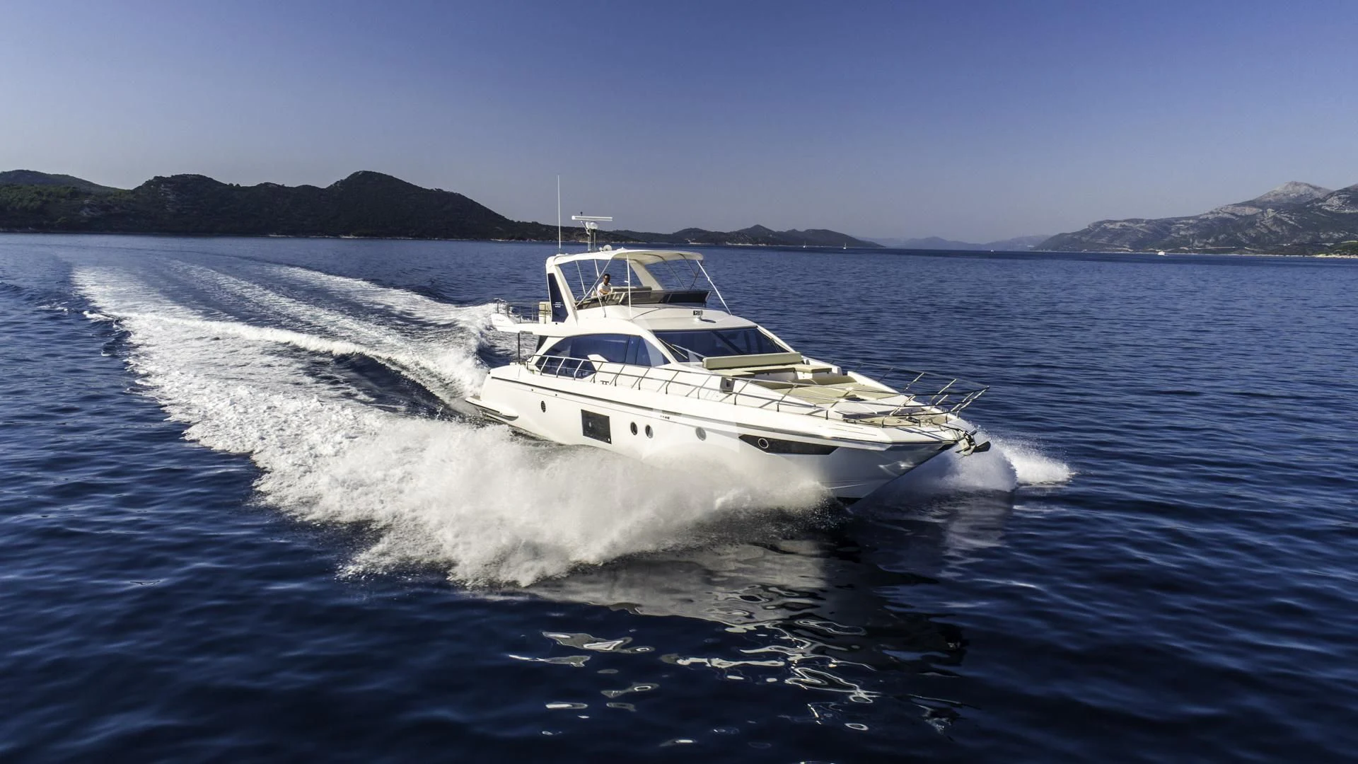 a boat on the water aboard TAMARA II Yacht for Sale