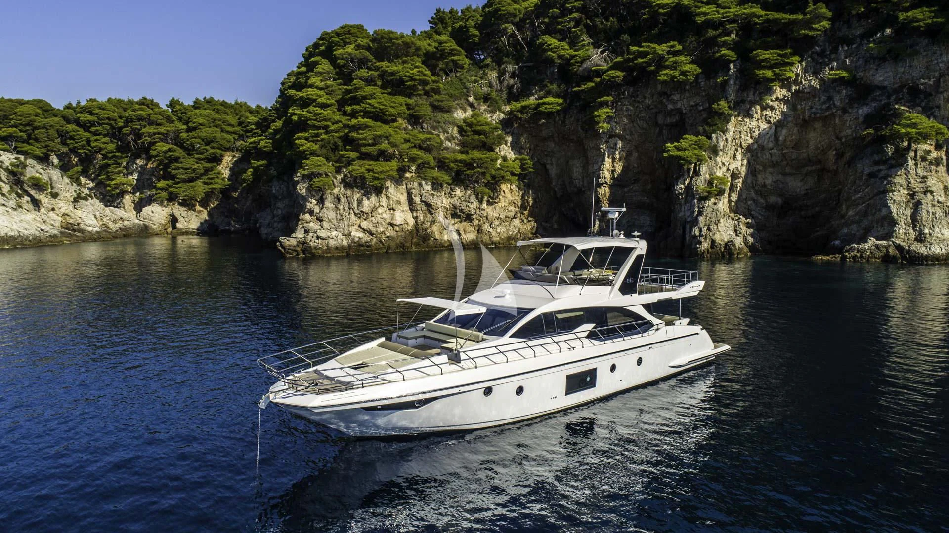 a boat on the water aboard TAMARA II Yacht for Sale
