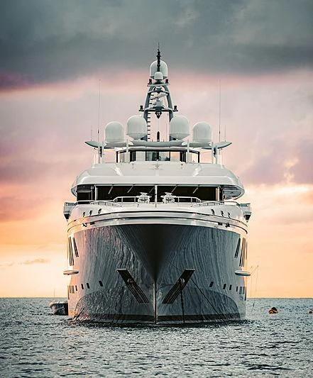 a ship in the water aboard MOGAMBO Yacht for Sale