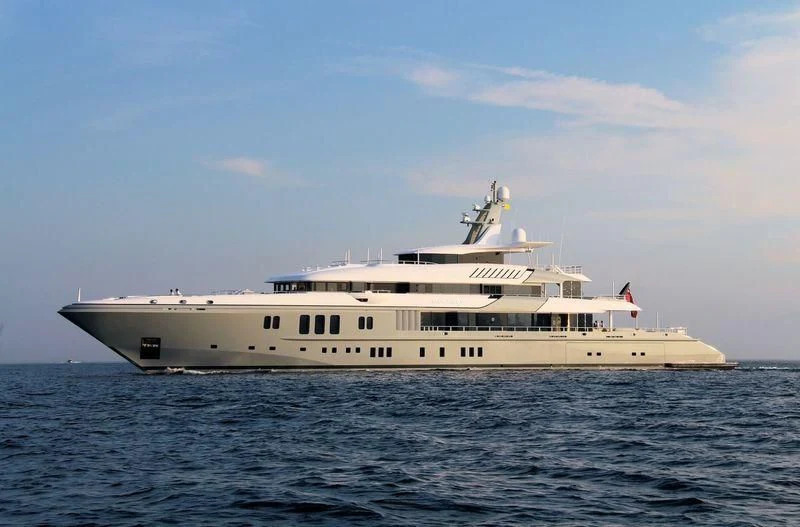 a boat in the water aboard MOGAMBO Yacht for Sale