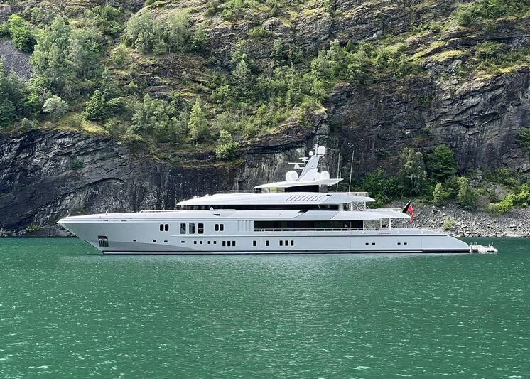 a boat on the water aboard MOGAMBO Yacht for Sale