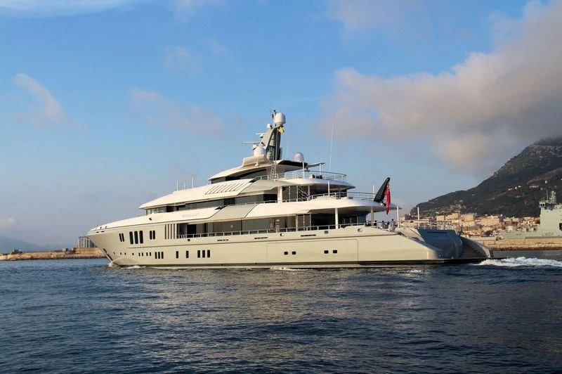 a boat on the water aboard MOGAMBO Yacht for Sale