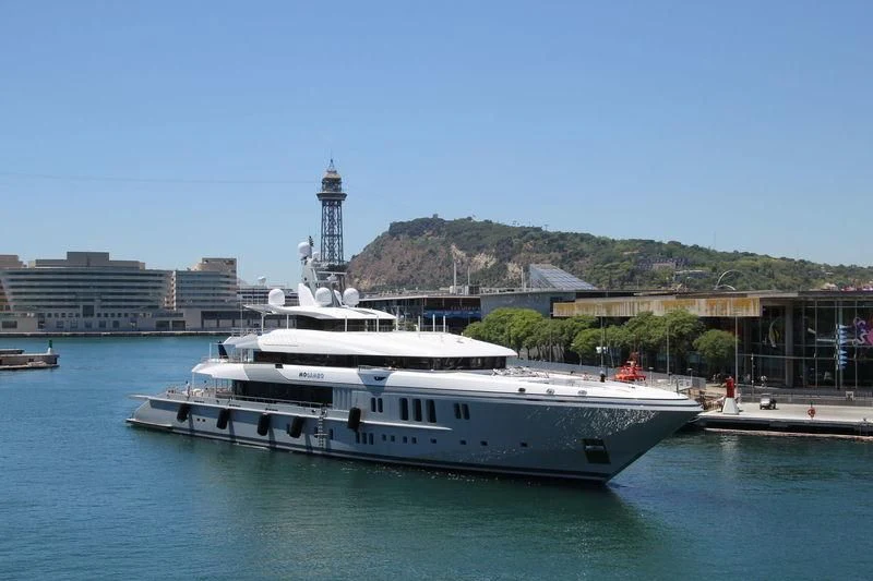a boat in the water aboard MOGAMBO Yacht for Sale