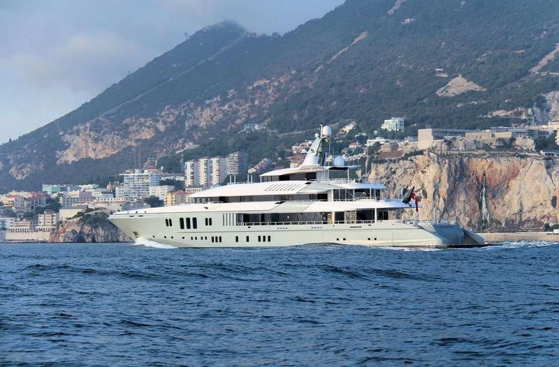 a boat on the water aboard MOGAMBO Yacht for Sale