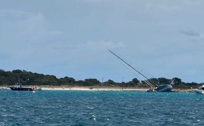 a boat on the water aboard WALLY LOVE Yacht for Charter