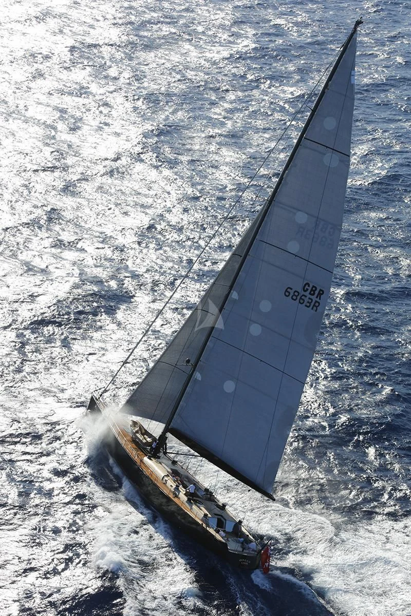 a boat on the water aboard WALLY LOVE Yacht for Charter