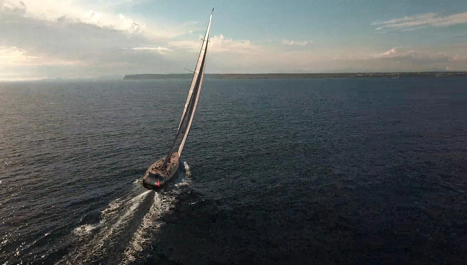 a boat on the water aboard WALLY LOVE Yacht for Charter