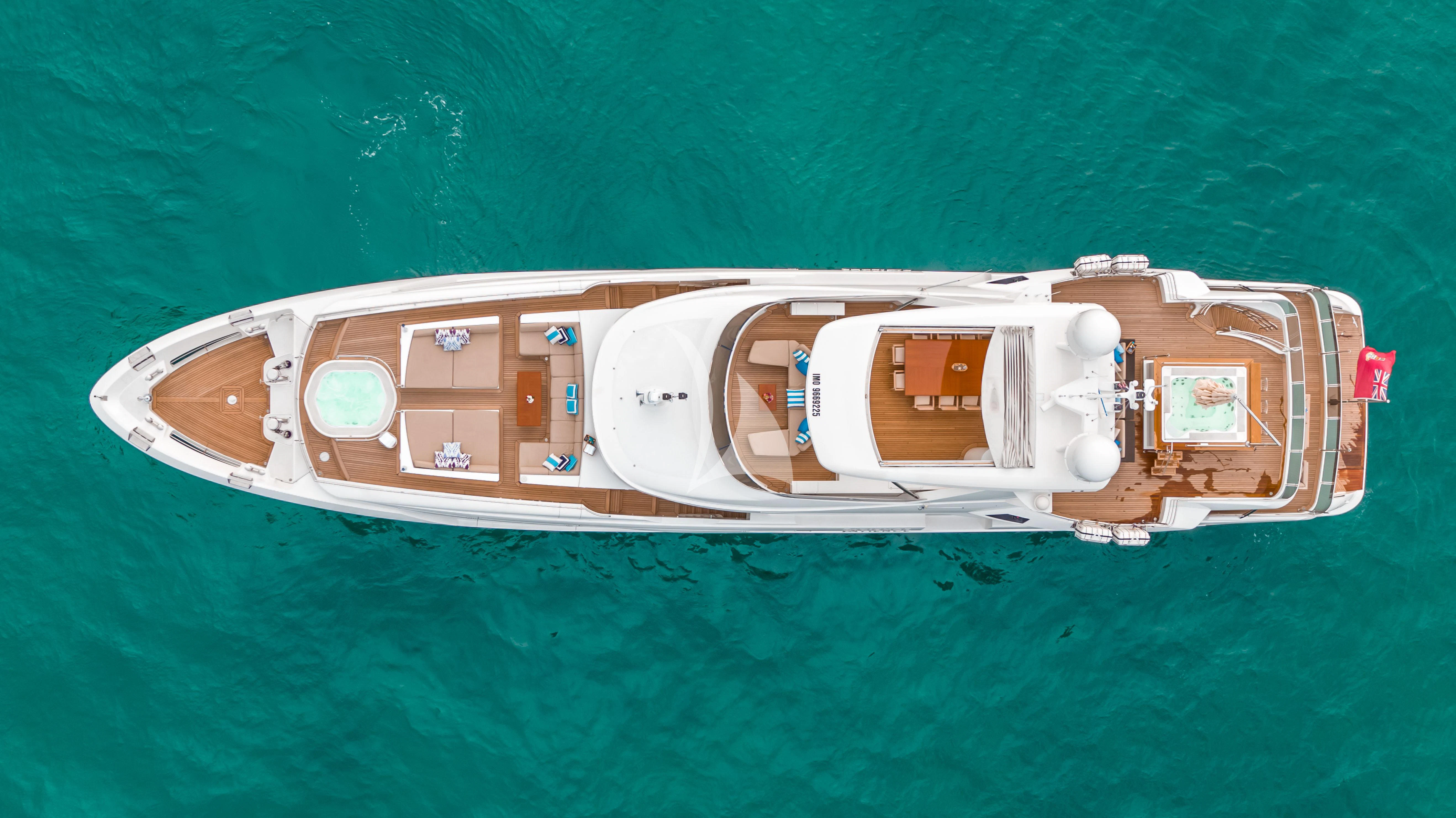a ship on the water aboard PATIENCE Yacht for Charter