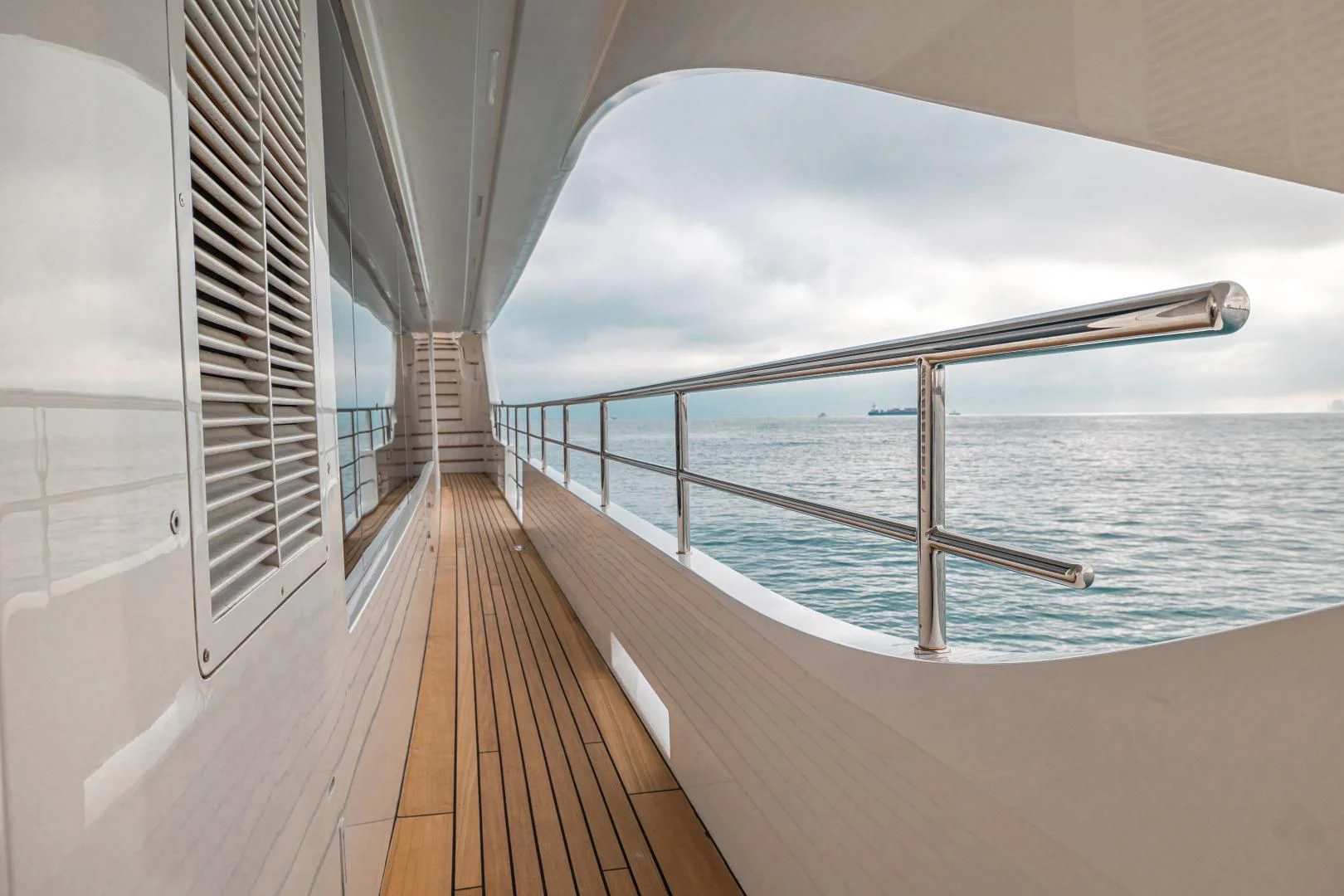 a boat on a body of water aboard PATIENCE Yacht for Charter