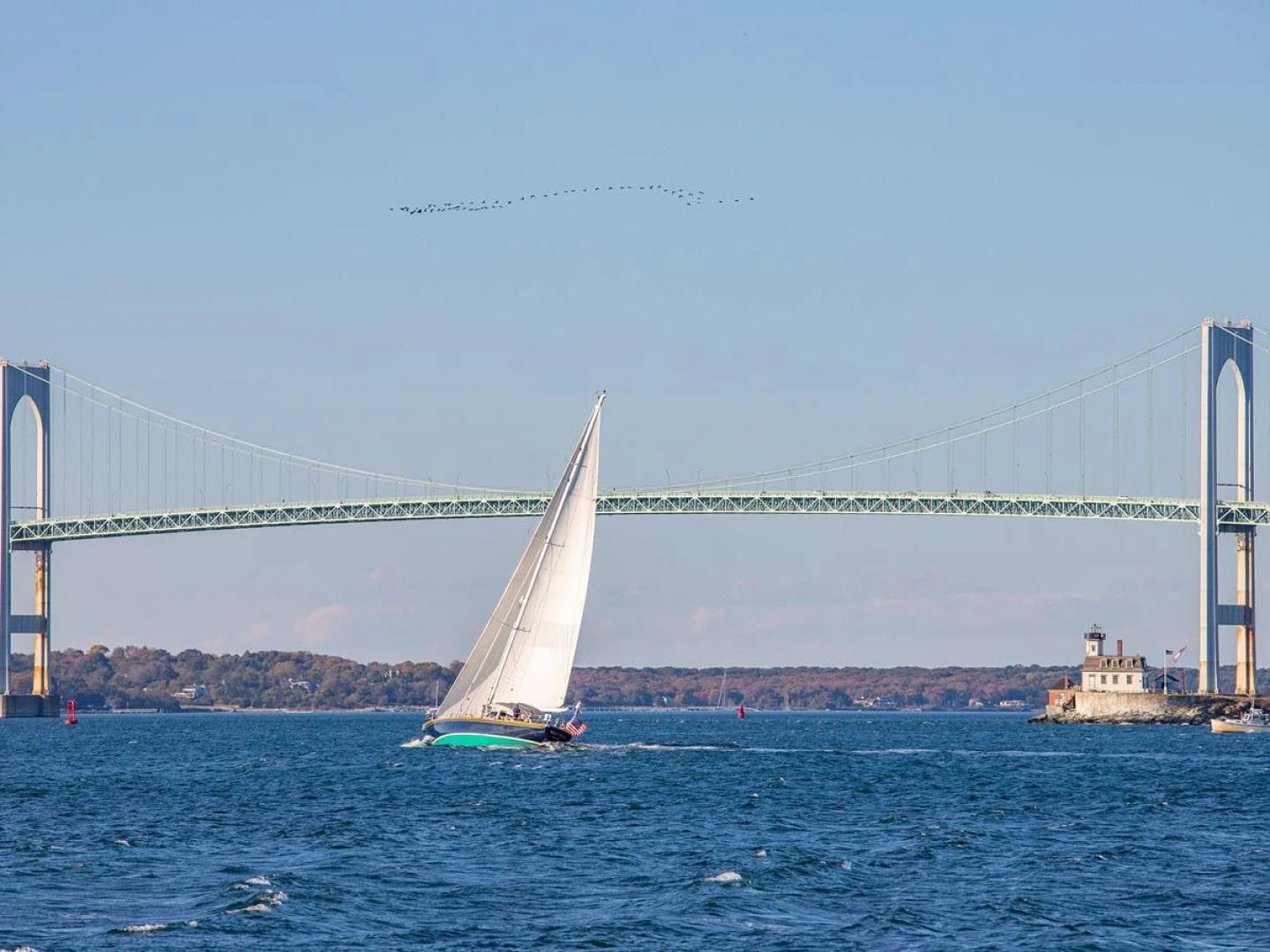 a sailboat in the water aboard WILD THING Yacht for Sale