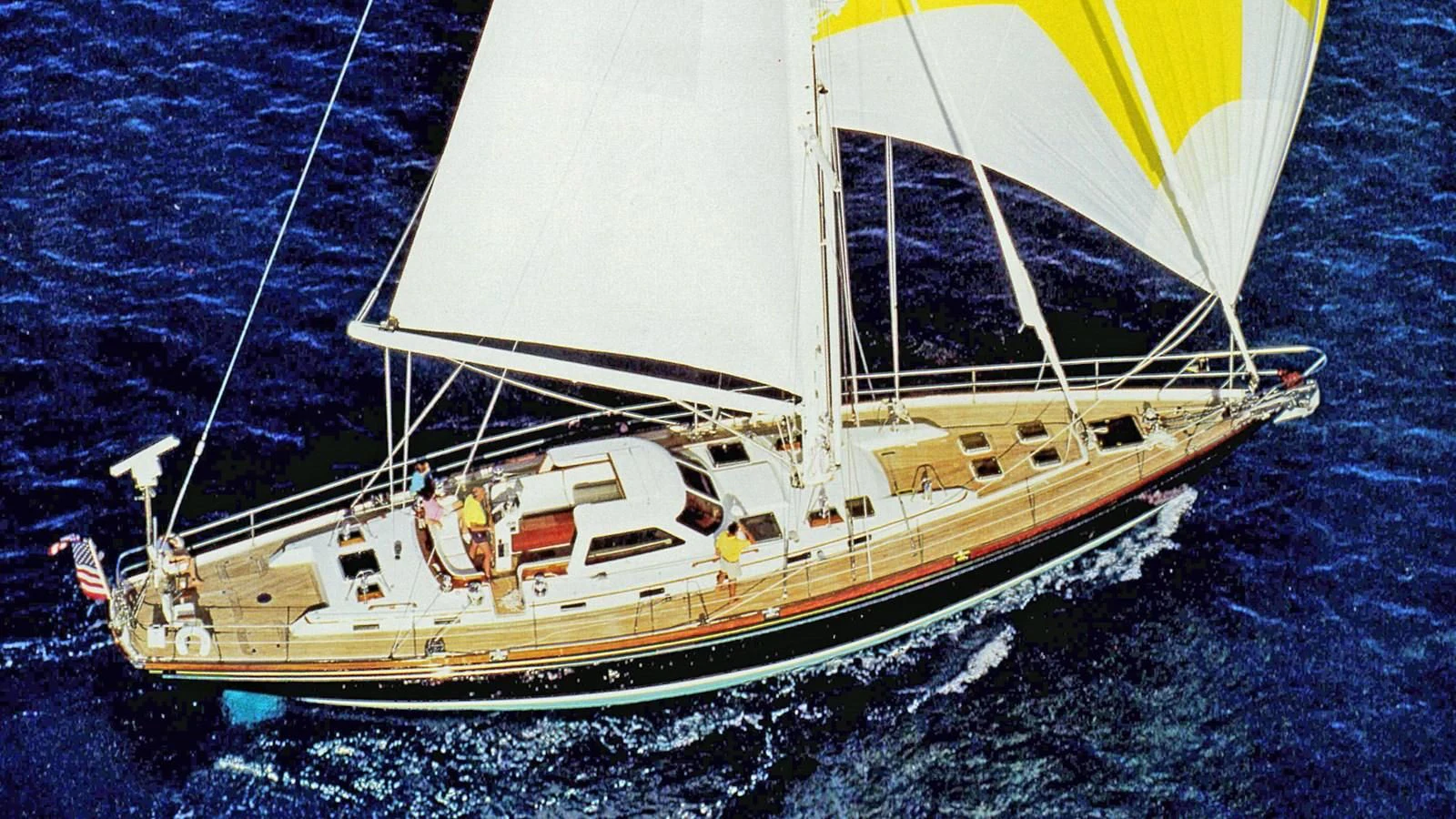 a boat on the water aboard WILD THING Yacht for Sale