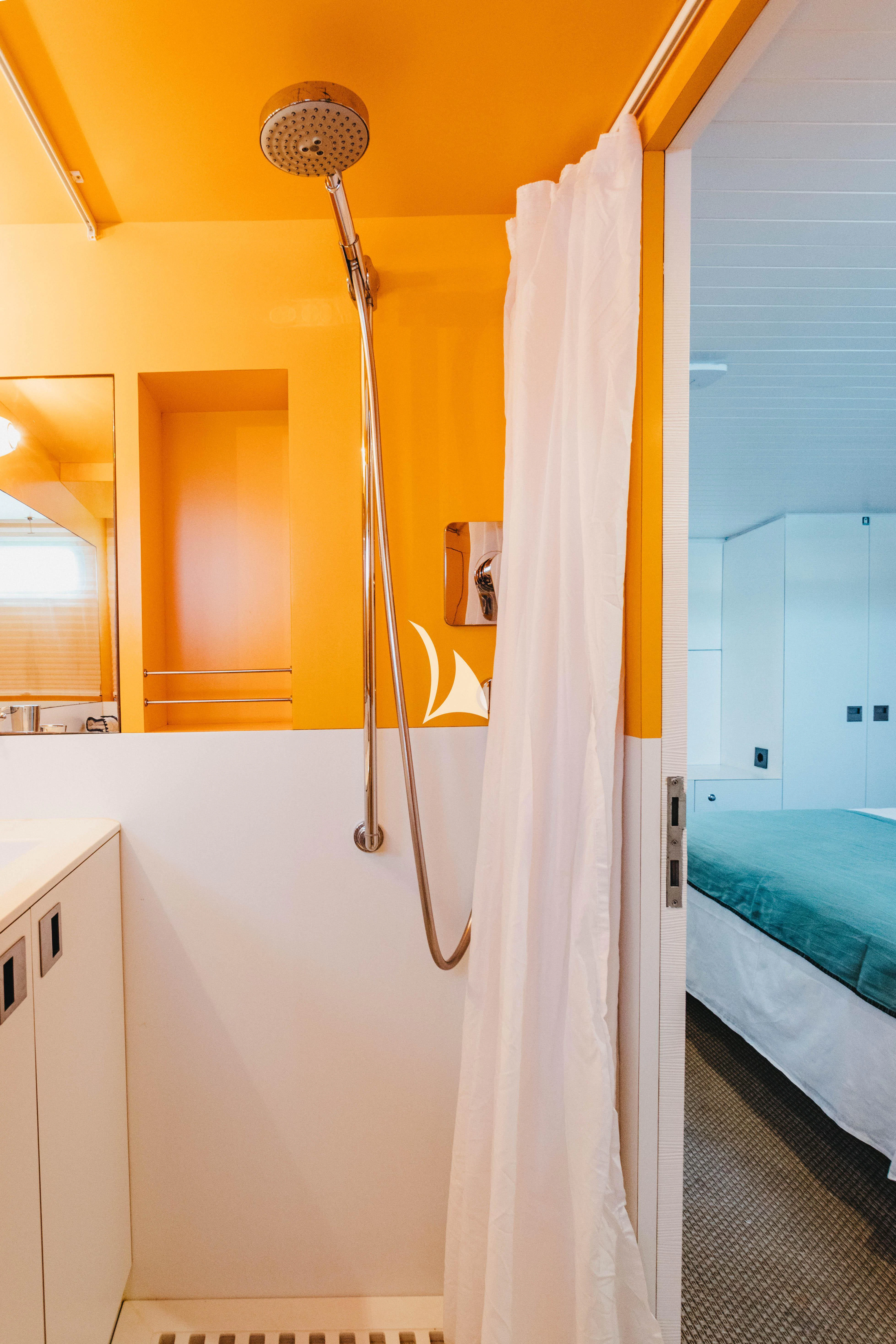 a hospital room with a bed and a medical instrument aboard CIUTADELLA Yacht for Sale