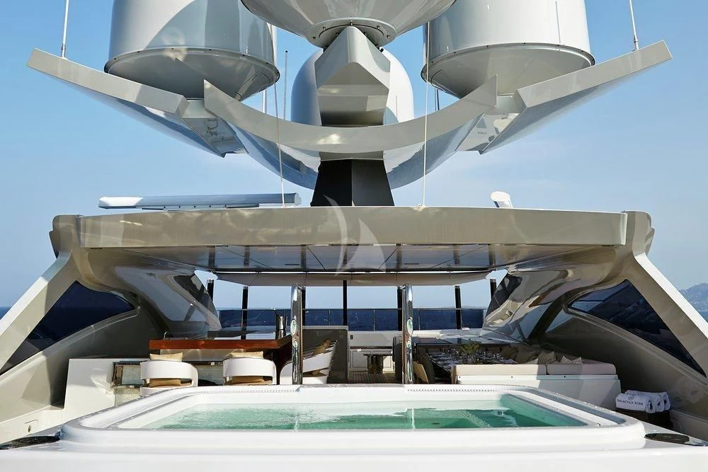 a close-up of a machine aboard ILLUSION Yacht for Sale