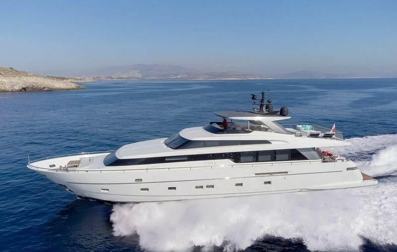 a boat on the water aboard VITTORIA I Yacht for Sale