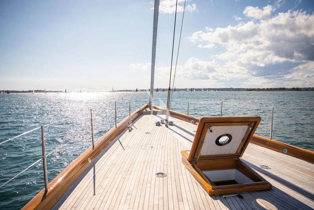 a boat on the water aboard AURELIUS Yacht for Sale