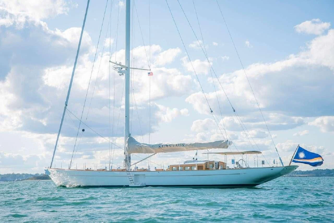 a boat on the water aboard AURELIUS Yacht for Sale