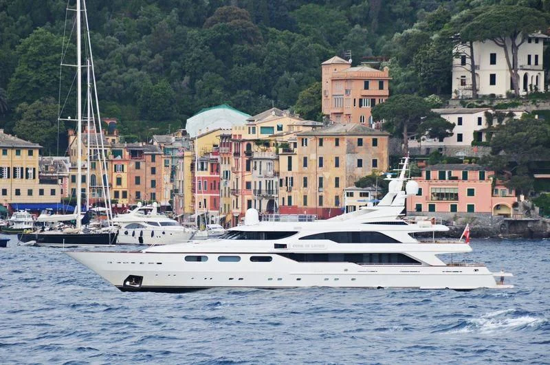 a boat on the water aboard BARENTS Yacht for Charter