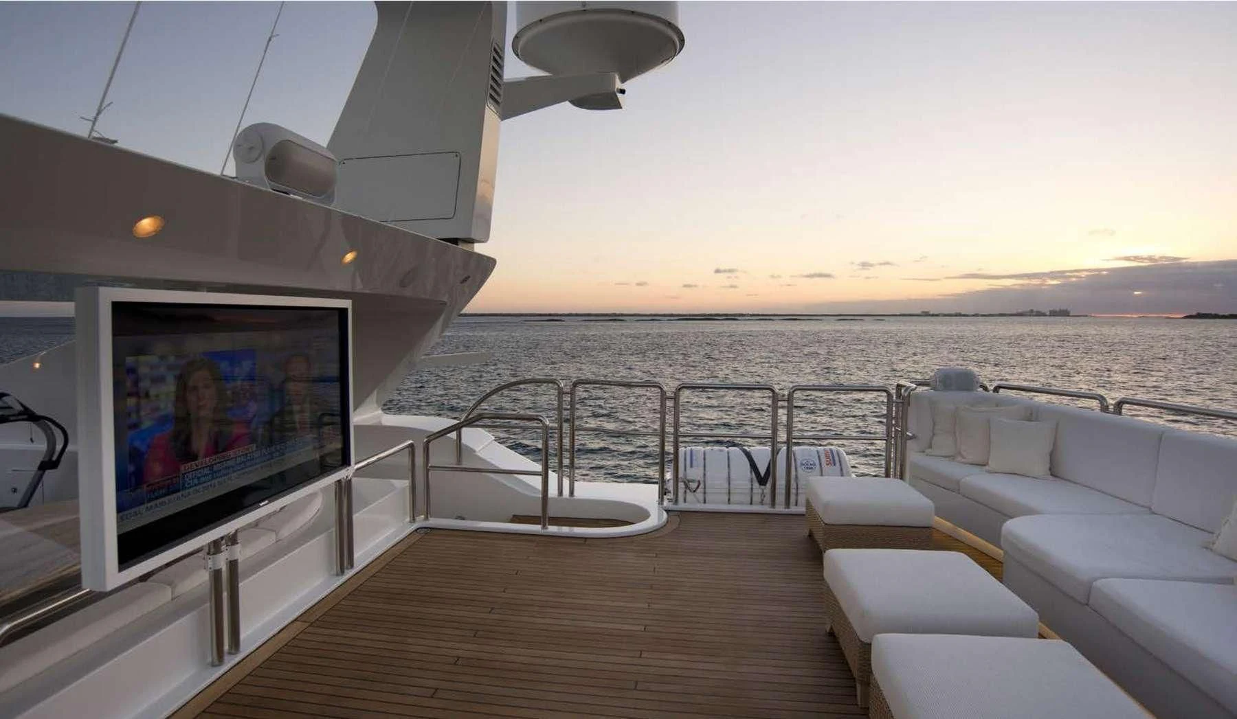 a boat on a body of water aboard BARENTS Yacht for Charter
