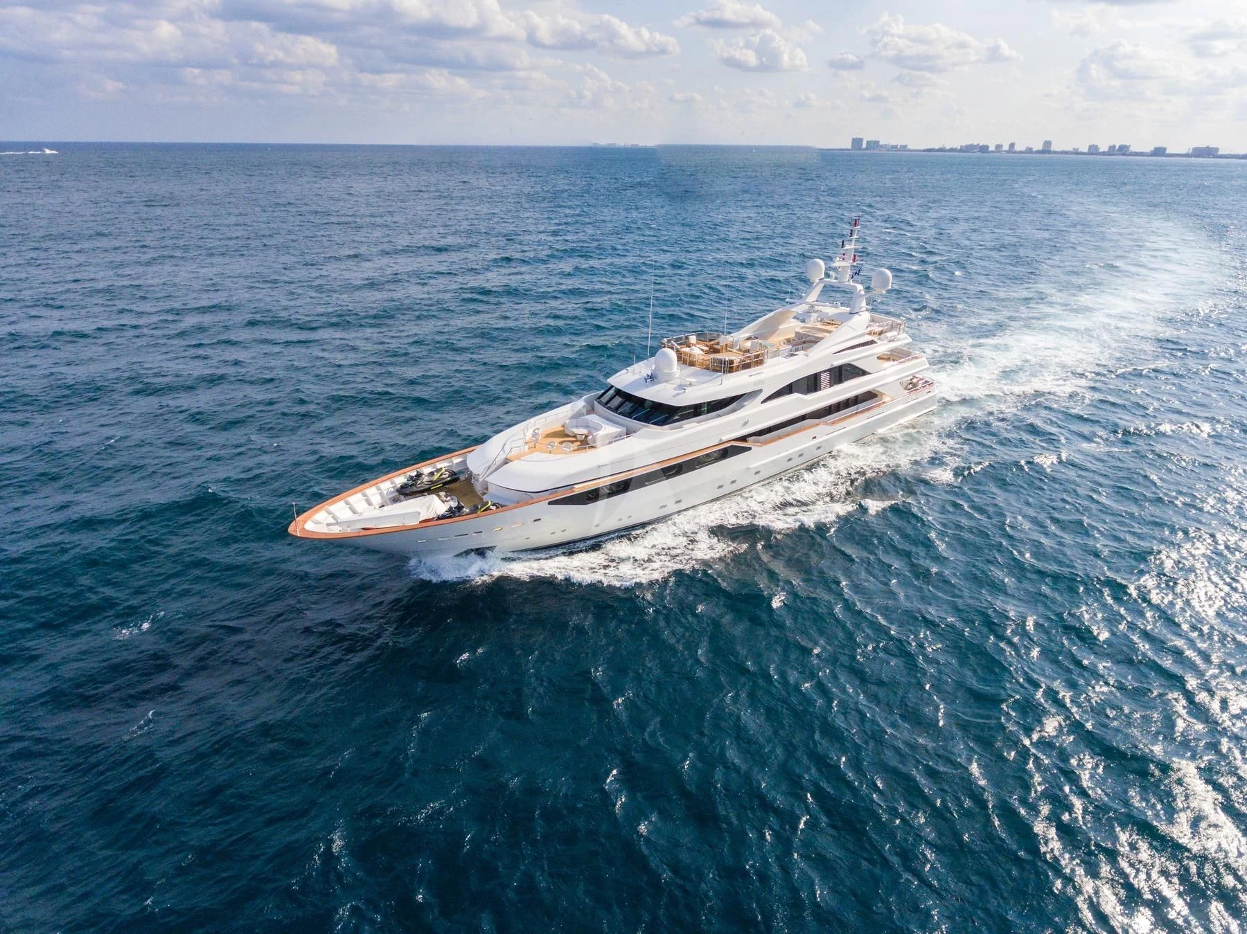 a boat in the water aboard BARENTS Yacht for Charter