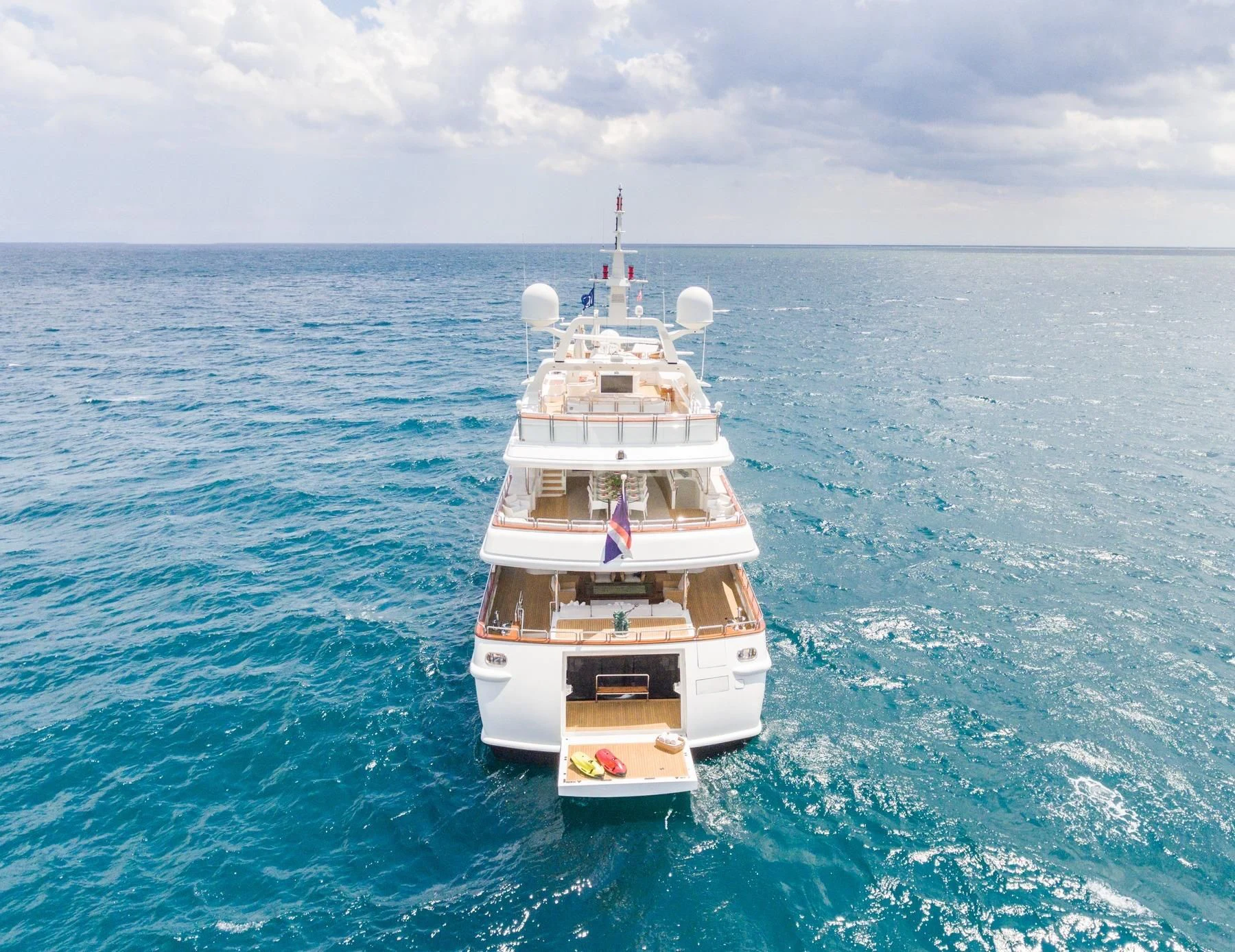 a boat in the water aboard BARENTS Yacht for Charter
