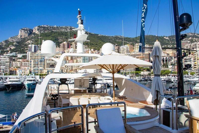 a boat on the water aboard BARENTS Yacht for Charter