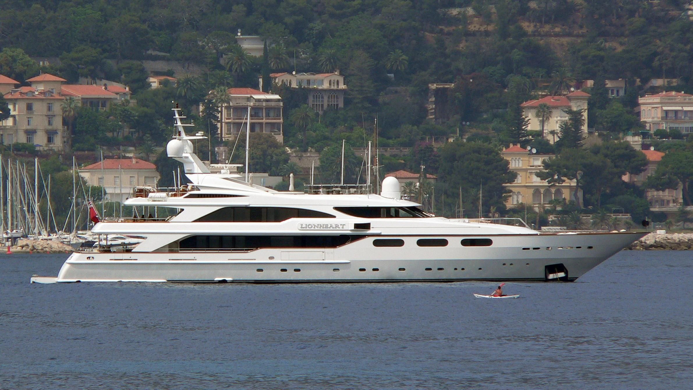 a boat on the water aboard BARENTS Yacht for Charter