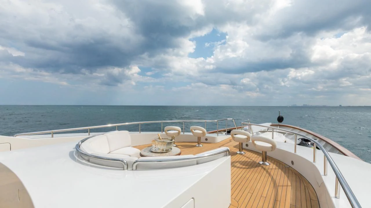 a boat on the water aboard BARENTS Yacht for Charter