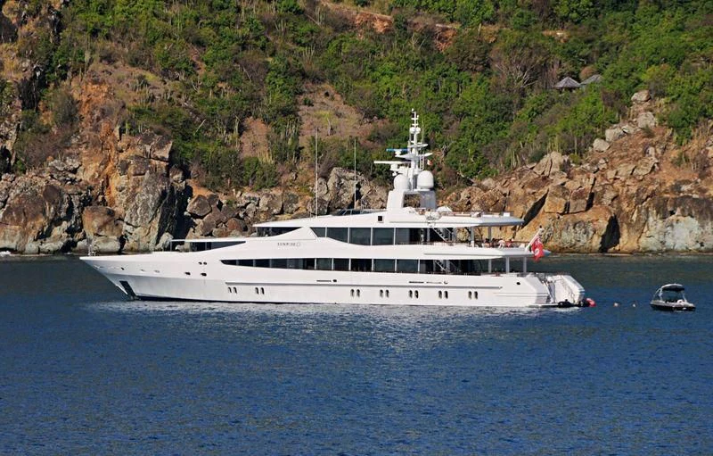 a boat on the water aboard FRIENDSHIP Yacht for Charter