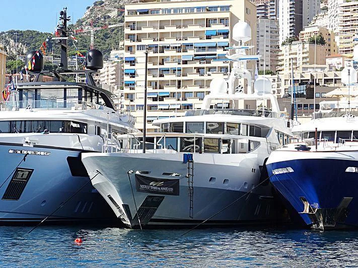 boats in the water aboard FRIENDSHIP Yacht for Charter