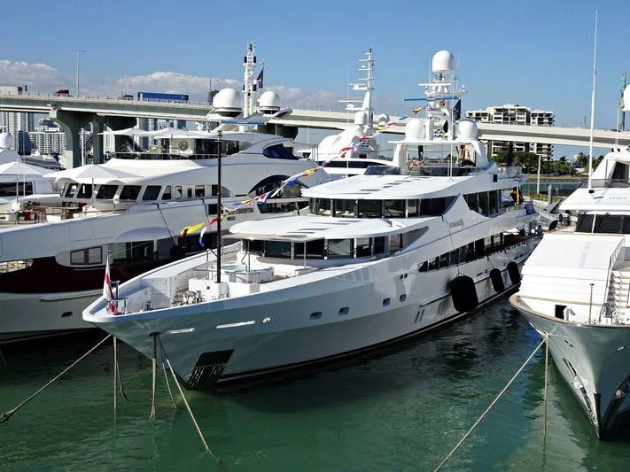 a large white yacht aboard FRIENDSHIP Yacht for Charter