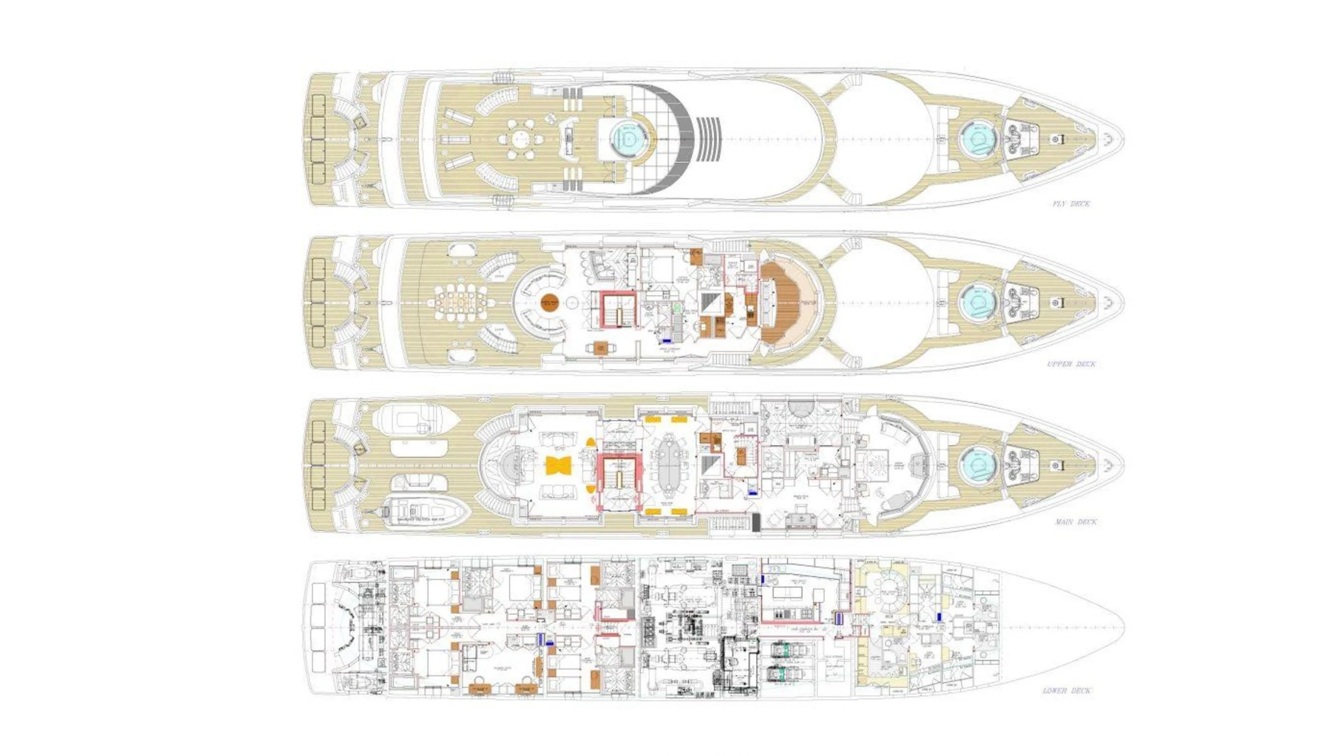 diagram aboard FRIENDSHIP Yacht for Charter