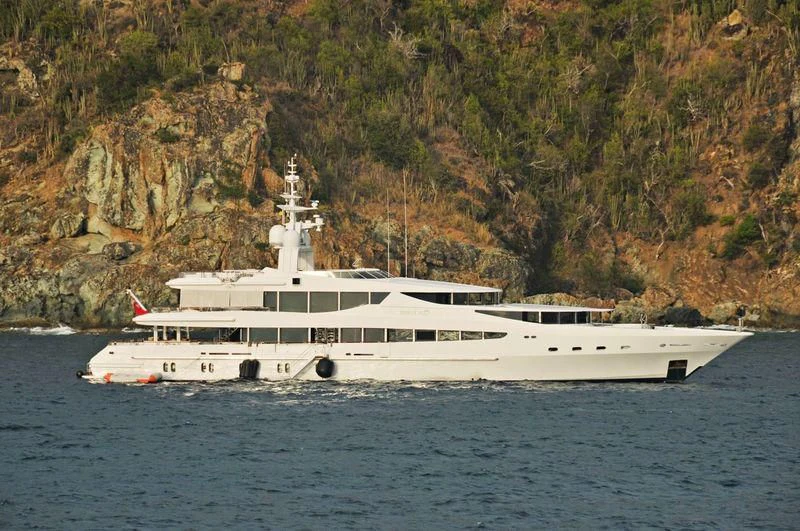 a boat on the water aboard FRIENDSHIP Yacht for Charter