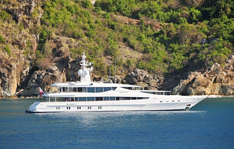 a boat on the water aboard FRIENDSHIP Yacht for Charter