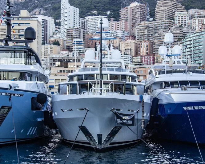 boats in the water aboard FRIENDSHIP Yacht for Charter