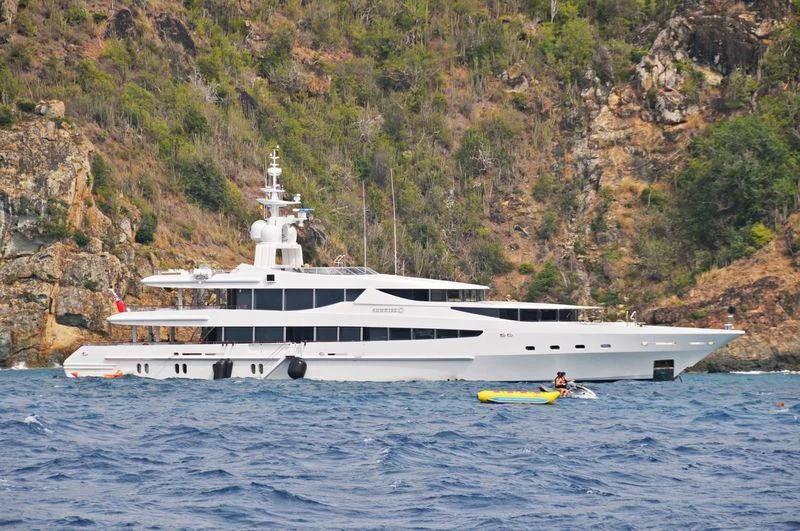 a boat on the water aboard FRIENDSHIP Yacht for Charter