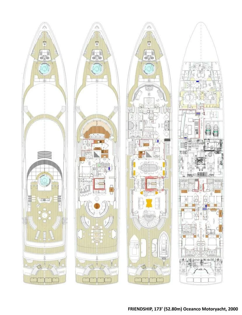 graphical user interface aboard FRIENDSHIP Yacht for Charter