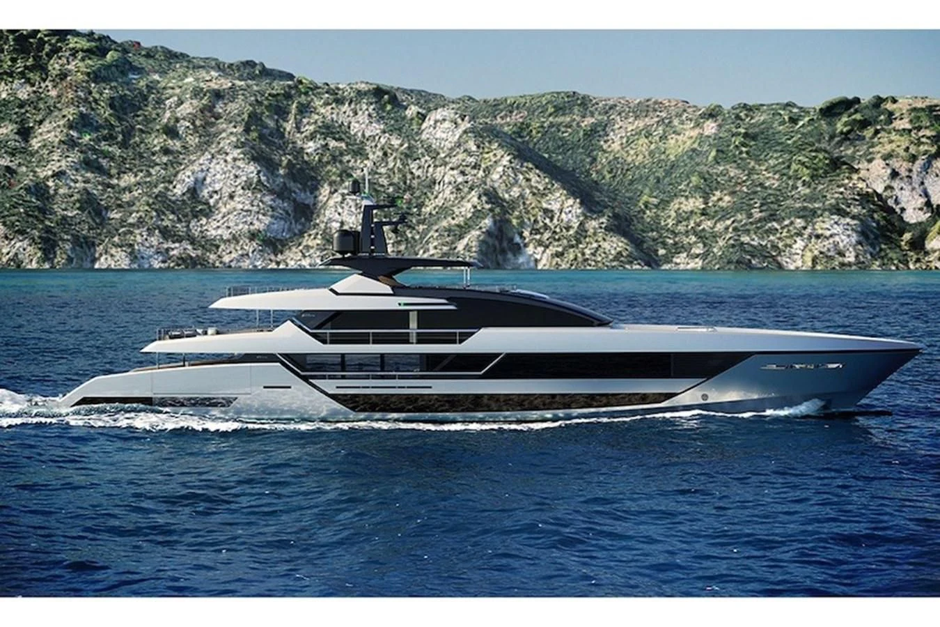 a boat on the water aboard SAIRU Yacht for Sale