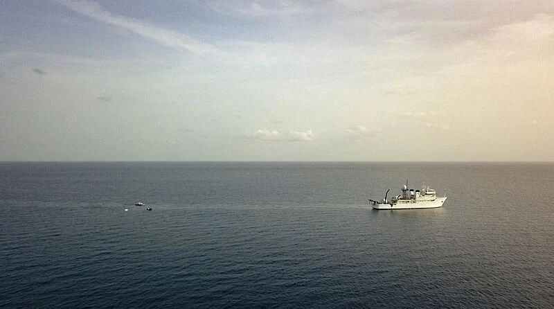 a boat in the water aboard DAGON Yacht for Sale