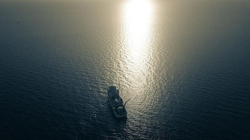a boat in the water aboard DAGON Yacht for Sale