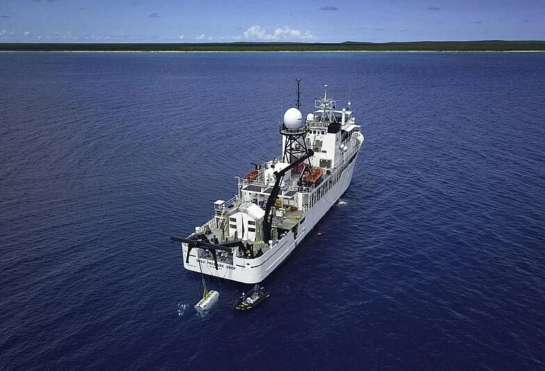 a ship in the water aboard DAGON Yacht for Sale