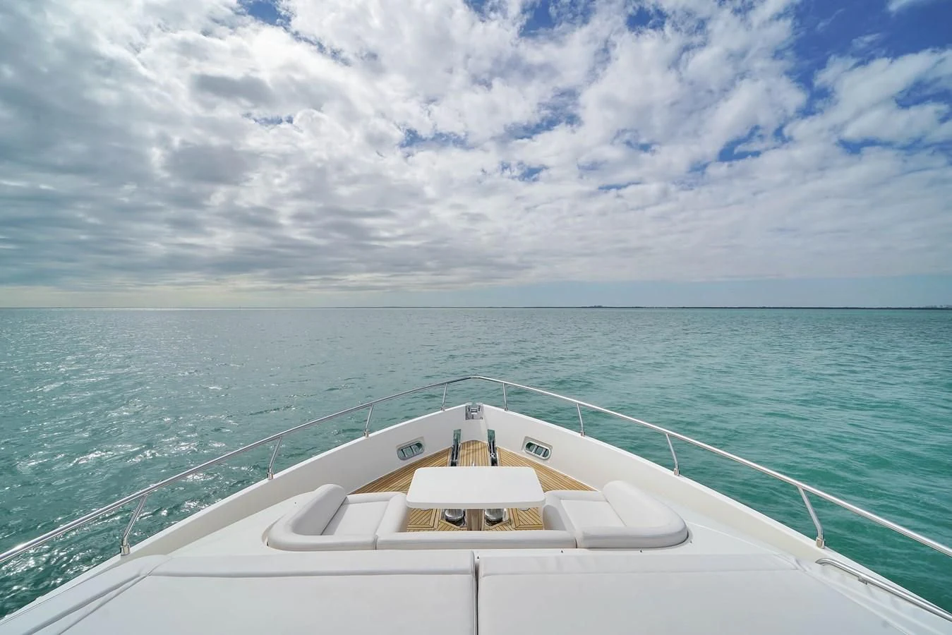 a boat on the water aboard FERRETTI YACHTS F800 Yacht for Sale